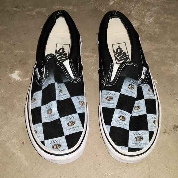 VANS TITO'S HANDMADE VODKA Slip On Sneakers Shoes